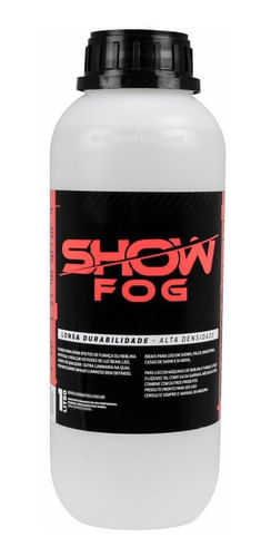 LIQUIDO FUMAÇA 1 LITROS NEUTRO LINHA PRO SHOW FOG