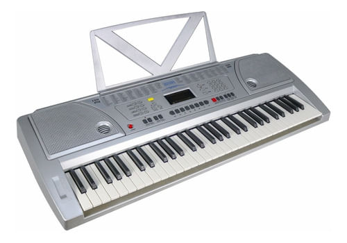 TECLADO MUSICAL COM 61 TECLAS BIVOLT CSR 2172 CSR