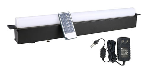 LUMINARIA DE RACK 19 RGB DMX COM CONTROLE REMOTO RACK COLOR AMERICAN DJ