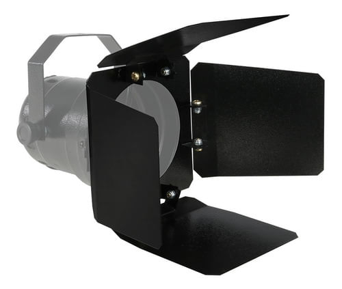 BARN DOOR PARA REFLETOR CANECA PAR 30 PRETO VOLTSHOW