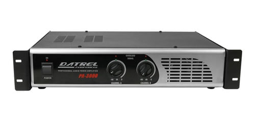 AMPLIFICADOR POTENCIA PROFISSIONAL 400 W 4 OHMS PA3000 DATREL