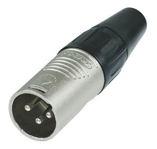 CONECTOR XLR CANON MACHO NIQUELADO RC3M REAN