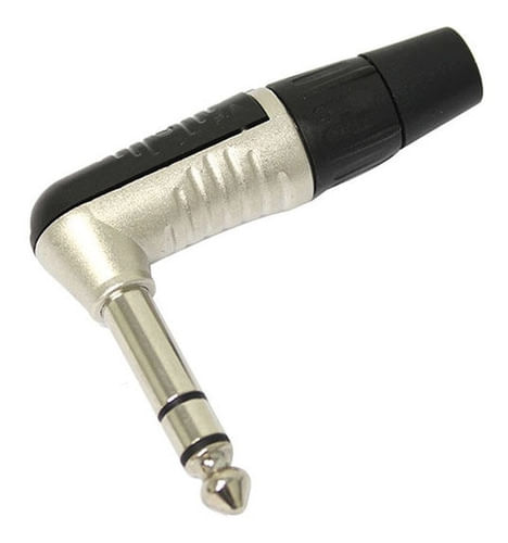 PLUG P10 STEREO NIQUELADO ANGULADO CACHIMBO RP3RC REAN