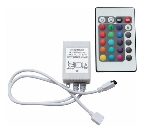 CONTROLE REMOTO PARA FITA DE LED RGB 12V ENTER