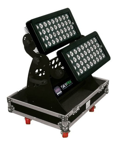 CITY COLOR 72 LEDS 15W RGBWA BIVOLT 5 IN 1 FLOOR LIGHT SKYPIX