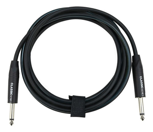 CABO INSTRUMENTO MONO P10 MACHO X P10 MACHO 3,05M IC10B CLASSIC SERIES MAC CABOS