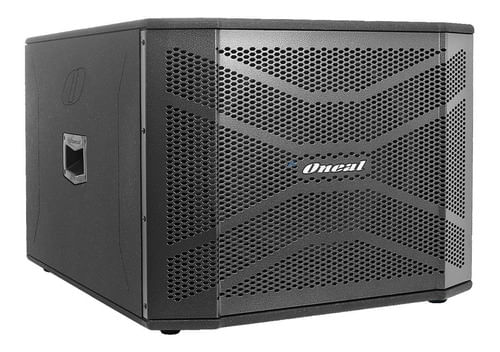 CAIXA DE SOM PASSIVA SUBWOOFER 15 POLEGADAS 300W OBSB3215X PRETO ONEAL