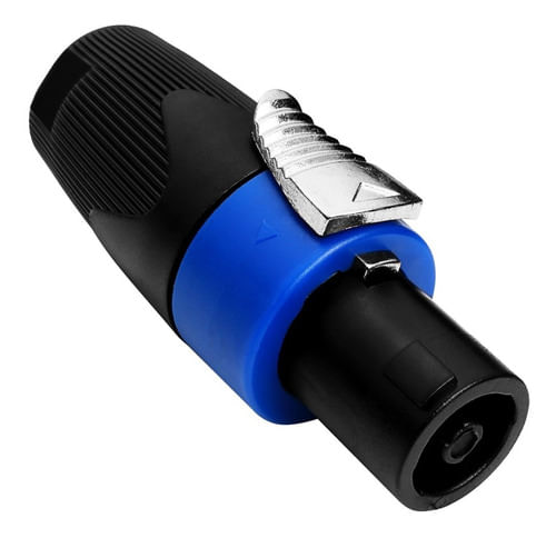 CONECTOR SPEAKON MACHO 4 VIAS CLASSE A LU-71358 LUMINOS