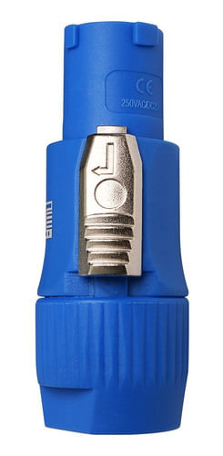 CONECTOR POWERCON MACHO 3 VIAS AZUL IN LU-71390 LUMINOS