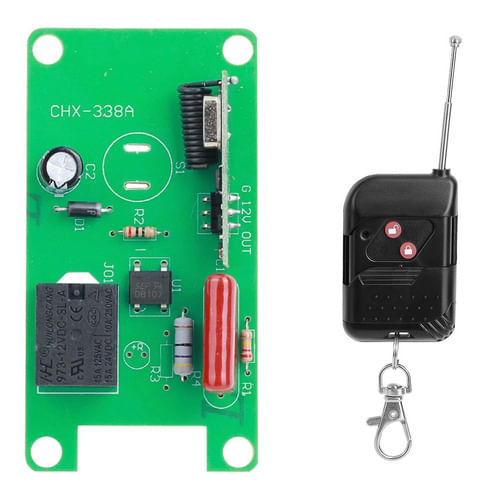 CONTROLE REMOTO COM PLACA RECEPTORA PARA REPOSIÇÃO BUBBLE PRO LUMINOS