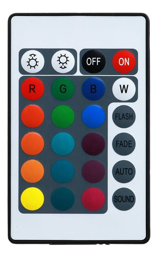 CONTROLE REMOTO PARA REPOSIÇÃO REFLETOR MINI SLIM PAR LUMINOS