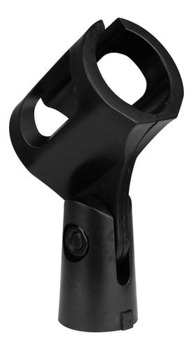 SUPORTE PARA MICROFONE SEM FIO TIPO CACHIMBO PRETO DEVOX