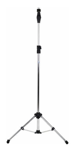 SUPORTE PARA PRATO DE BATERIA RETO CROMADO PPBR VISAO