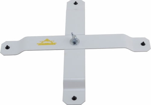 SUPORTE PARA REFLETOR PE DE GALINHA GRANDE BRANCO VOLTSHOW