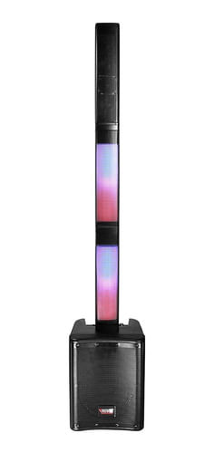 CAIXA DE SOM ATIVA 400W BLUETOOTH BATERIA COM SISTEMA VERTICAL ARRAY STAGE-8 PRO NOVIK
