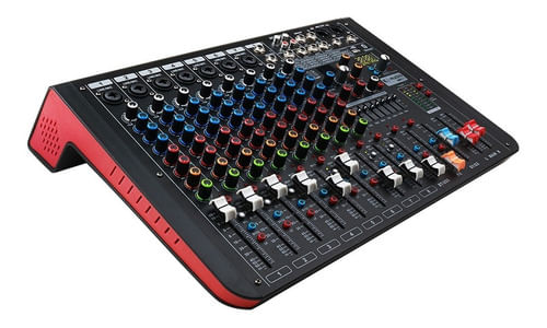 MESA DE SOM 8 CANAIS USB BLUETOOTH MP810 K-AUDIO