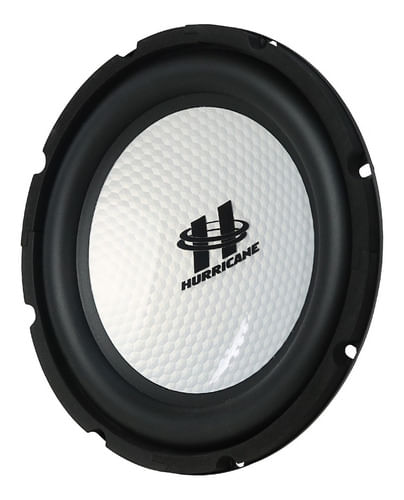 ALTO FALANTE SUBWOOFER 10 POLEGADAS 300W 4 OHMS PLATINO HURRICANE
