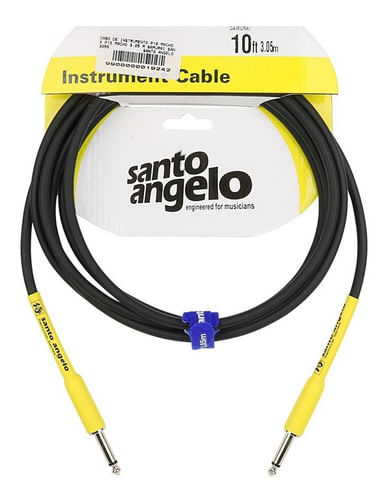CABO DE INSTRUMENTO P10 MACHO X P10 MACHO 3,05 M SAMURAI SANTO ANGELO