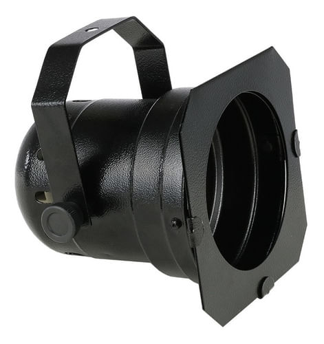 REFLETOR CANECA PARA PAR 30 COM PORTA GELATINA PRETO VOLTSHOW