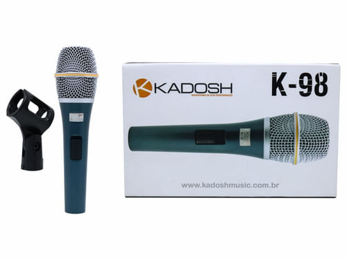 MICROFONE DE FIO E MAO K-98 KADOSH