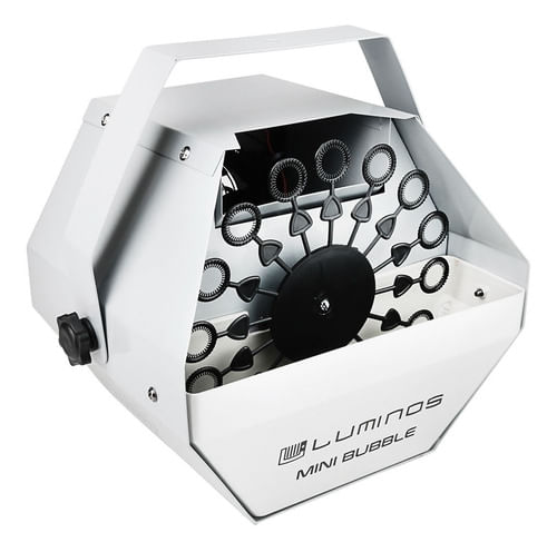 MAQUINA DE BOLHA 1 DISCO 127V MINI BUBBLE LUMINOS