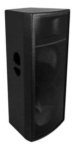 GABINETE PARA CAIXA DE SOM PARA 2 FALANTES 15 POLEGADAS 2 VIAS TP152RED2V LEACS