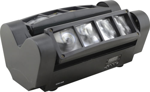 MINI SPIDER 8 LEDS 3W RGBW BIVOLT DMX SK-MSPIDER SKYPIX