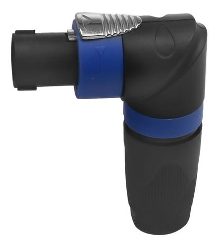 CONECTOR SPEAKON MACHO LINHA 4 VIAS CACHIMBO 90 641590 MXT