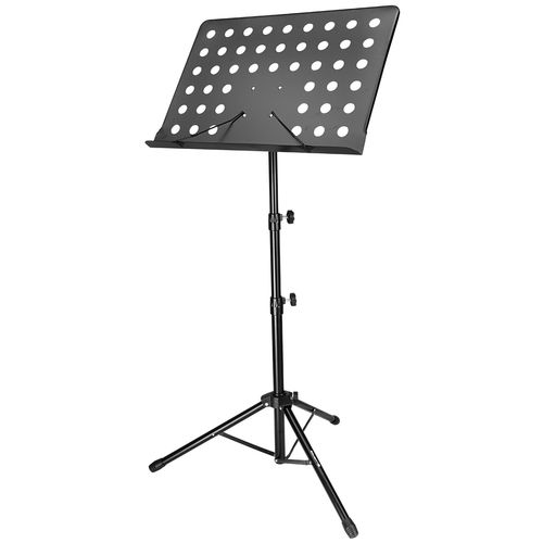 SUPORTE PARA PARTITURA PROFISSIONAL PERFURADA LP-02 PRETO LUMINOS