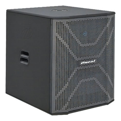 CAIXA DE SOM ATIVA SUBWOOFER 18 POLEGADAS BIVOLT OPSB3818X PRETO ONEAL