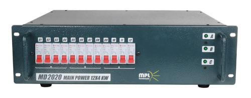 MODULO DISJUNTOR 12 CANAIS 4KW TOMADA 10A MD2020 MPL