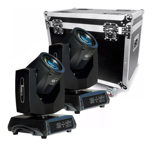 MOVING HEAD BEAM 200 7R 230W COM CASE DUPLO (2 PCS) RANGER BEAM 7R FC/2 PLS