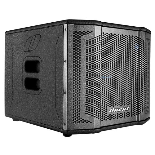 CAIXA DE SOM ATIVA SUBWOOFER 12 POLEGADAS BIVOLT OPSB3112D PRETO ONEAL