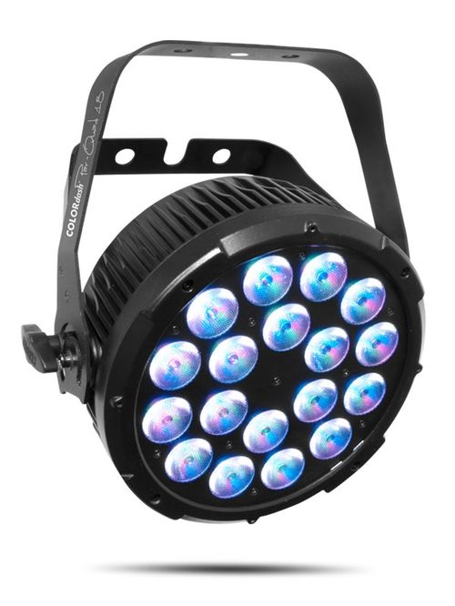 REFLETOR DE LED SLIM 18 LEDS 7W RGBA QUADRILED COLORDASH PAR-QUAD 18 CHAUVET