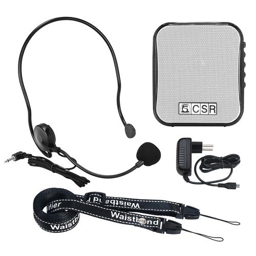 MICROFONE COM FIO LAPELA COM SISTEMA DE AUDIO PRETO BW178 CSR