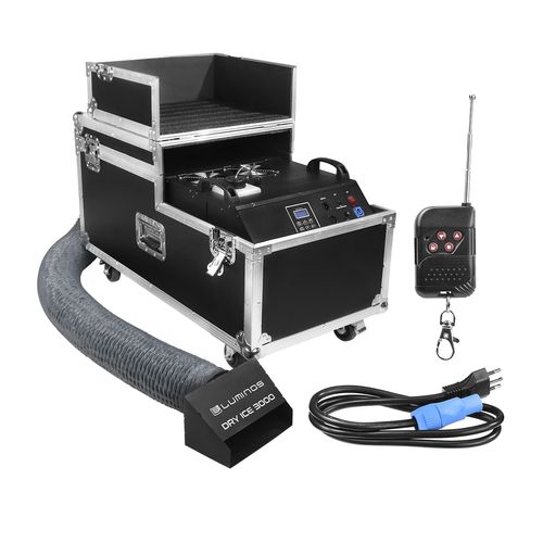 Máquina de Efeito Gelo Seco 3000 Watts Dry Ice 3000 Luminos