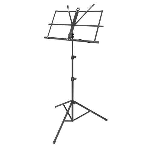 SUPORTE PARA PARTITURA ARTICULADA SLIM LP-01 PRETO LUMINOS
