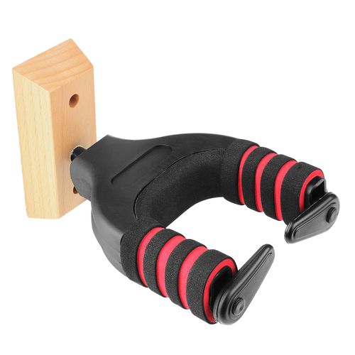 SUPORTE PARA INSTRUMENTO DE CORDA DE PAREDE MADEIRA COM TRAVA AUTOMATICA LAGS-2 LUMINOS