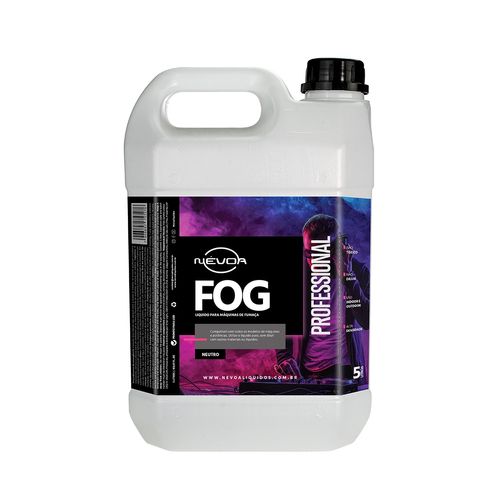LIQUIDO PARA MAQUINA DE FUMAÇA 5 LITROS NEUTRO PROFESSIONAL NEVOA
