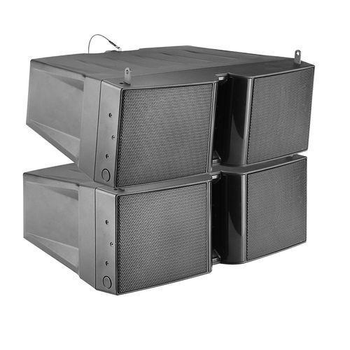 KIT 2 CAIXA DE SOM PASSIVA LINE ARRAY 2 FALANTES 4 POLEGADAS VORTEX 204 LAVOCE SONOROS