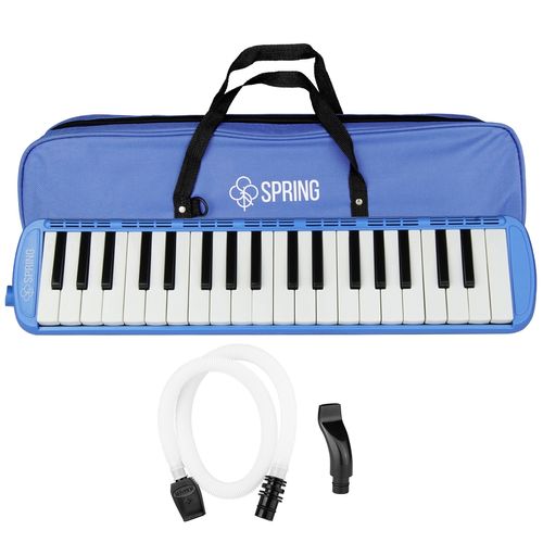 ESCALETA 37 TECLAS COM BAG AZUL SG37 SPRING