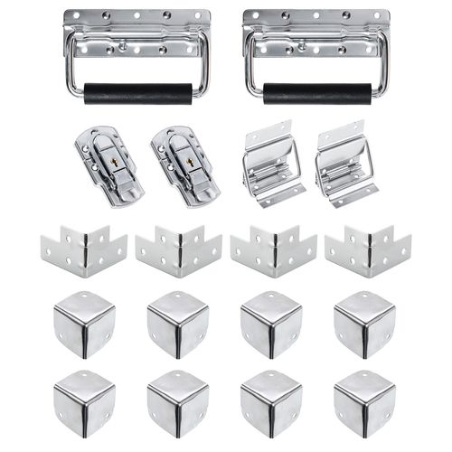 KIT DE ACESSÓRIOS PARA MONTAGEM DE CASE BAÚ PROFISSIONAL LUMINOS