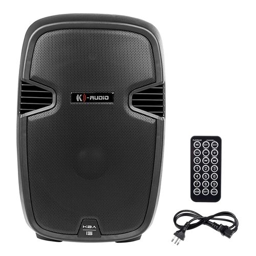 CAIXA DE SOM ATIVA 15 POLEGADAS 250W USB BLUETOOTH BIVOLT KBA15 K-AUDIO