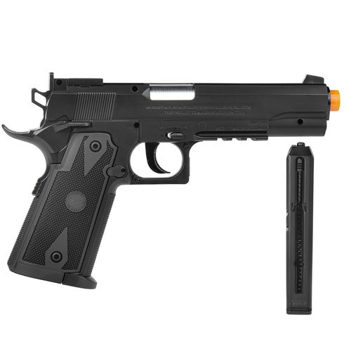 PISTOLA PRESSAO CO2 6MM METAL 1911 TATICAL WINGUN ROSSI