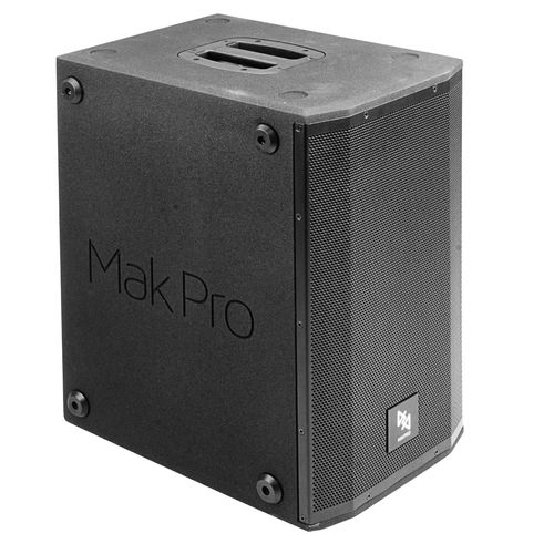CAIXA DE SOM ATIVA 2 FALANTES DE 10 POLEGADAS 600W MK 1010SW DSP MAKPRO