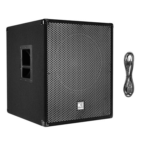CAIXA DE SOM ATIVA SUBWOOFER 15 POLEGADAS 400W BIVOLT SUB SW415A KAUDIO