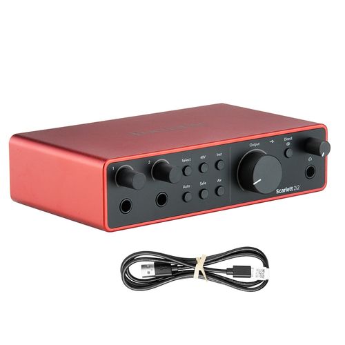 Interface de Audio 2 Canais Scarlett 2I2 4TH Gen Focusrite