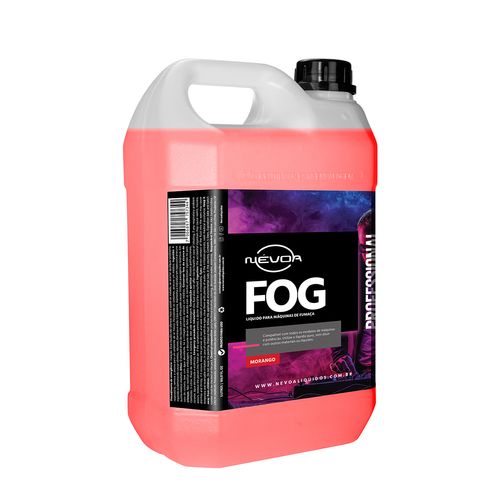 Liquido para Máquina de Fumaça 5L Morango Professional Névoa
