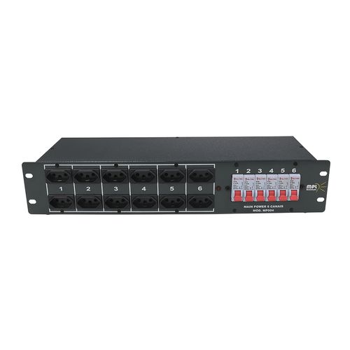MODULO DISJUNTOR 6 CANAIS 4KW TOMADA 10A MP004 MPL