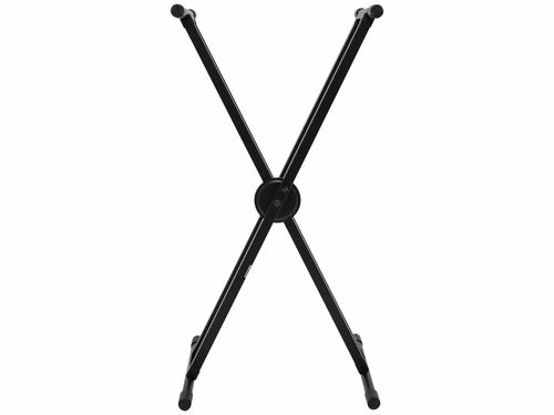 SUPORTE PARA TECLADO REFORCADO EM X DUPLO COM TRAVA AUTOMATICA ST-302 KONECT